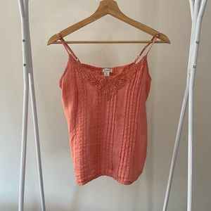 Sundance Catalog Sabrina Linen Camisole